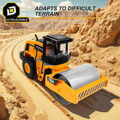 YySiRui heavy-duty tires grip sand, dirt, and carpet.