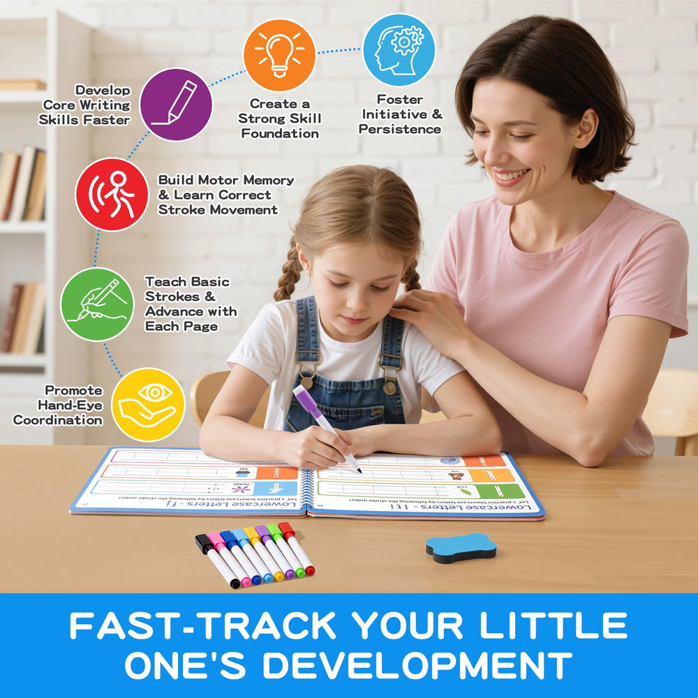 YySiRui activities sample page 2 featuring letter tracing and counting games