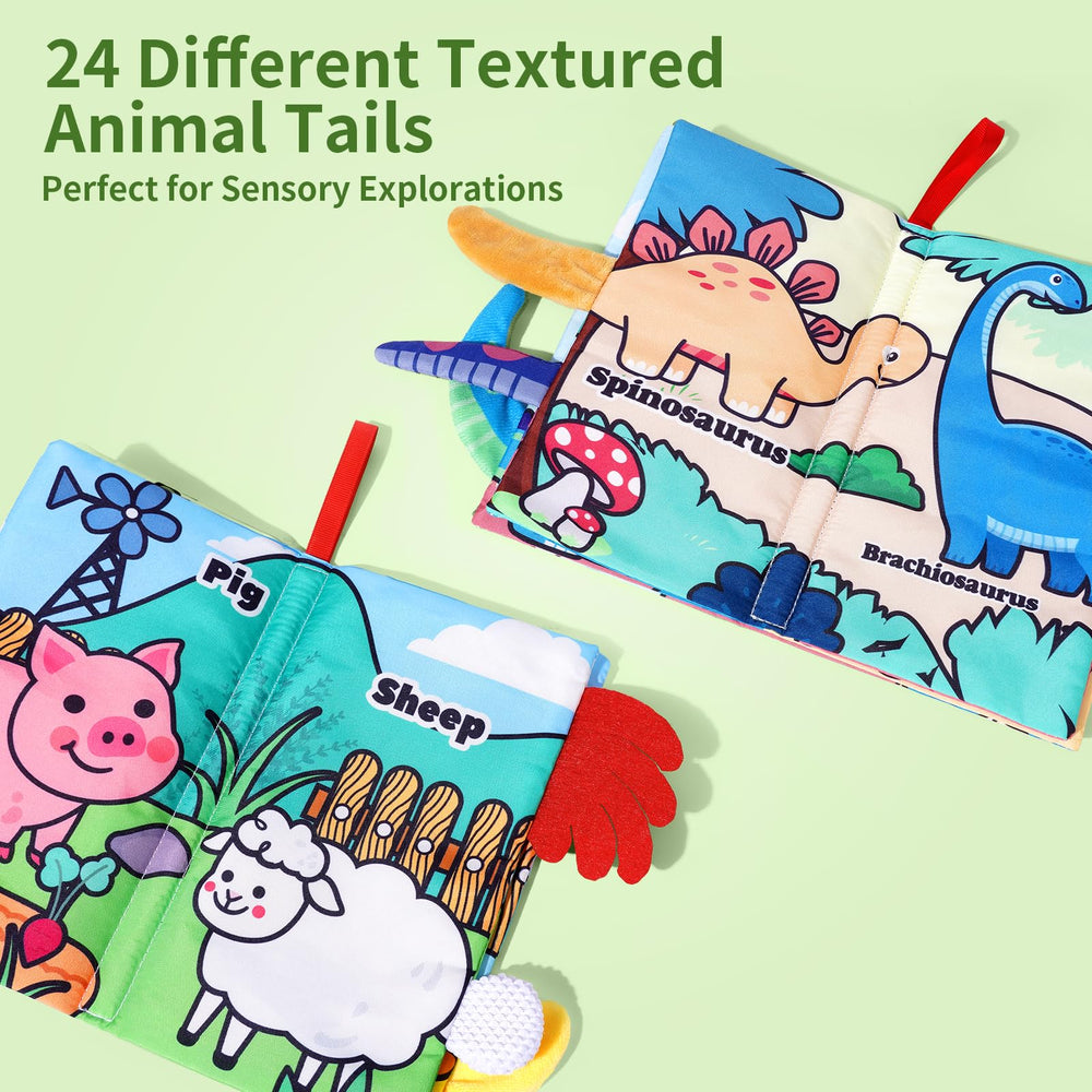 YySiRui books are lightweight for tummy time and independent exploration