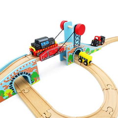 Z MAYABBO ascending tracks enable dynamic height changes during play.