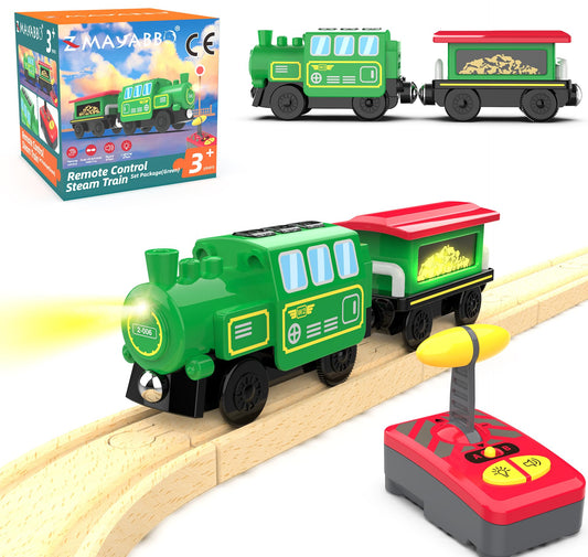 Z MAYABBO battery locomotive train with headlights for immersive play
