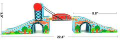 Z MAYABBO compatible with Thomas, Brio, and others for versatile layouts.