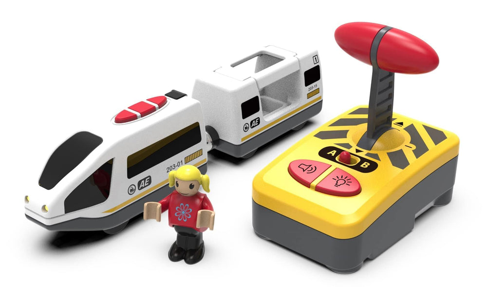 Z MAYABBO locomotive train engine with durable wood for imaginative play