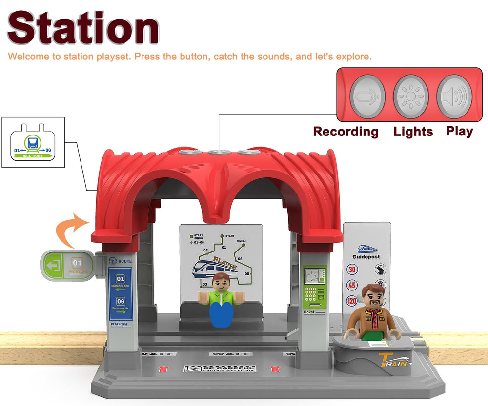 Z MAYABBO station microphone and announcer enables custom announcements