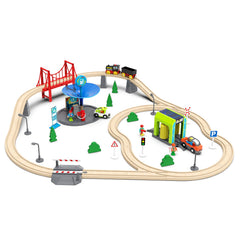 Z MAYABBO train figures with poseable joints for storytelling on the track