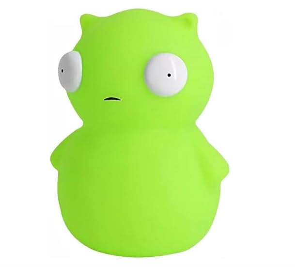Zacopne Bobs Burgers Kuchi Kopi green glow enhances shelf charm.