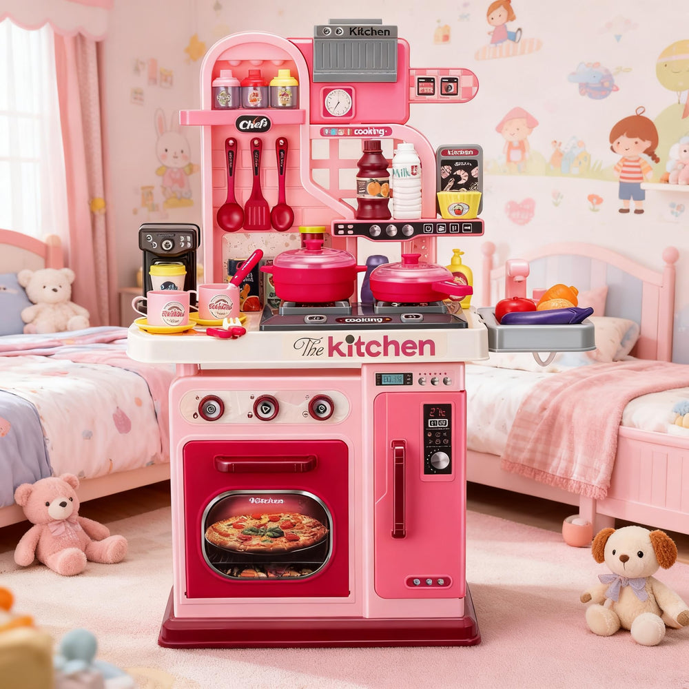 Zaddgiuuy Kitchen accessories provide play food and utensils for imaginative meals
