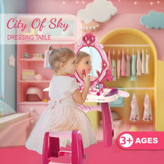 Zaddgiuuy mirror with sound adds immersive dressing-up fun