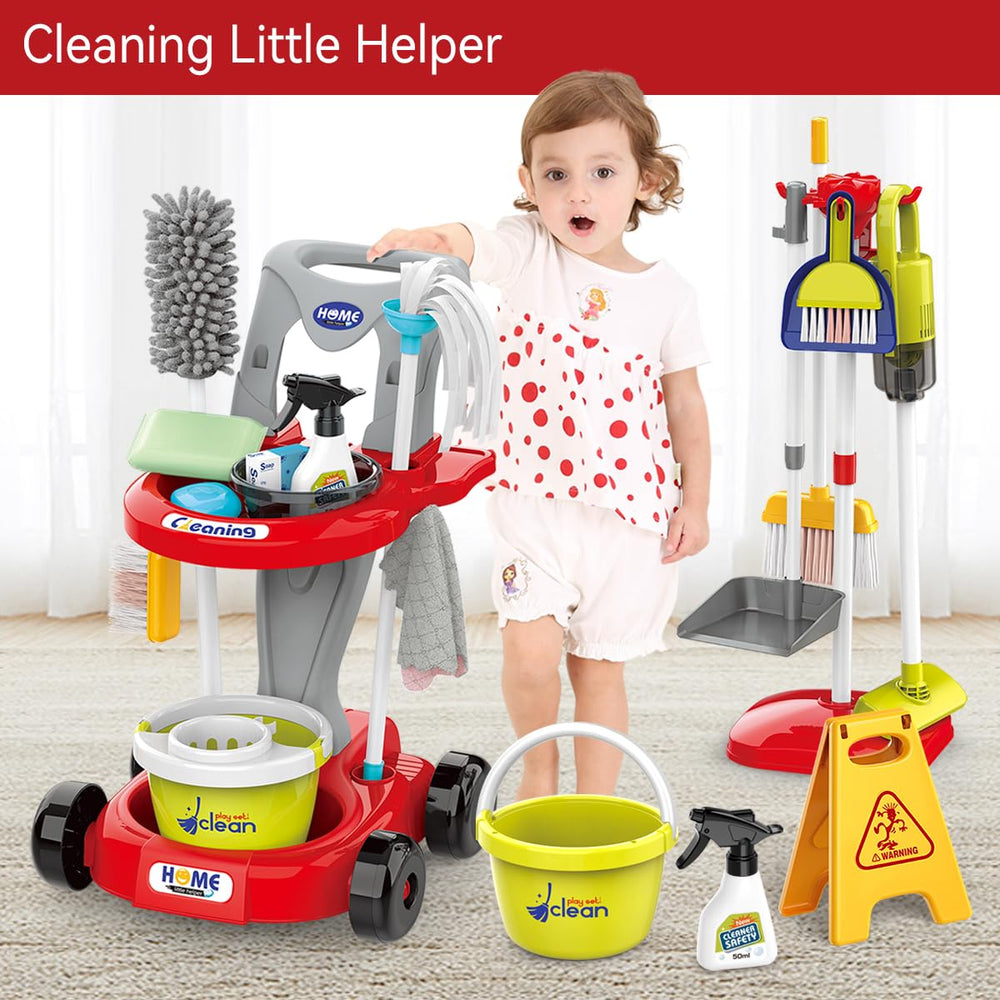 Zaddgiuuy toddler cleaning set accessories for expanded pretend play