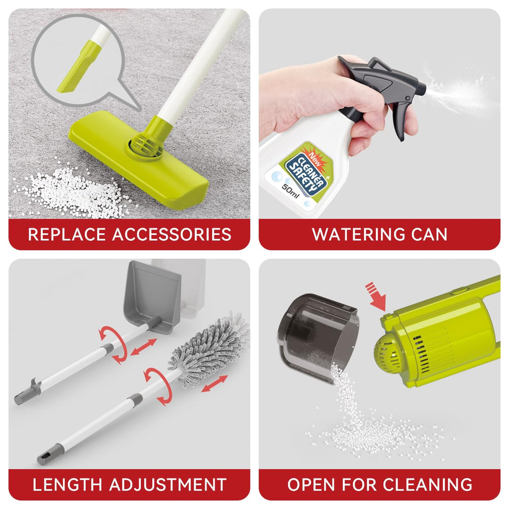 Zaddgiuuy toddler cleaning set brush for scrubbing practice