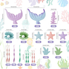 Zafena starfish-topper-collection adds playful sea accents to cupcakes.
