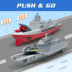 ZAKVENFUN three toy boats add versatile surface play setups.