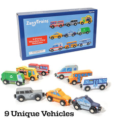 ZANY TRAINS fire truck magnet sparks heroic rescue stories on magnetic rail layouts.