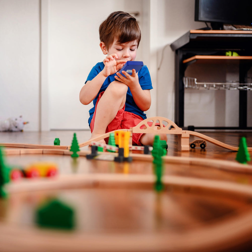 ZANY TRAINS Train Noisemaker portable pocket-sized design for travel.