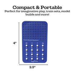 ZANY TRAINS Train Noisemaker speaker area delivering vivid train ambience.