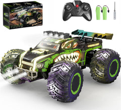 Zappido remote-control car front view shows durable design for outdoor adventures.