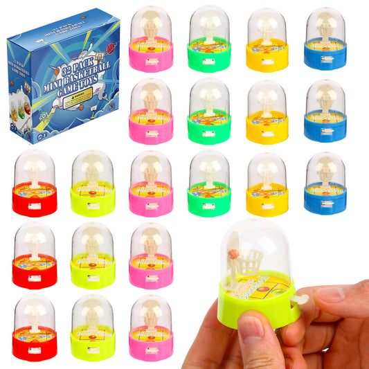 Zasnynua mini finger basketball game on a desk, ideal for quick play and hand-eye coordination.