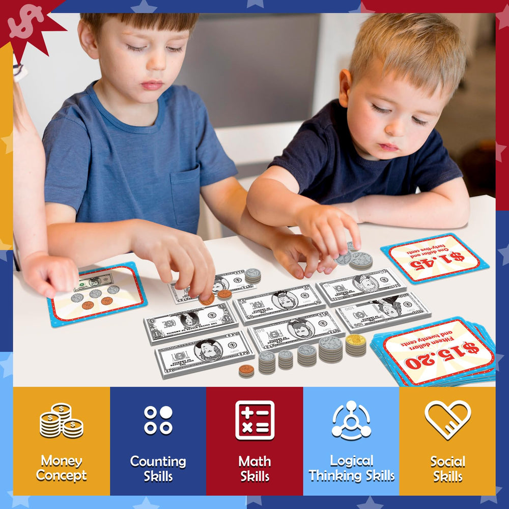 Zazopup classroom money manipulatives inspire hands-on exploration
