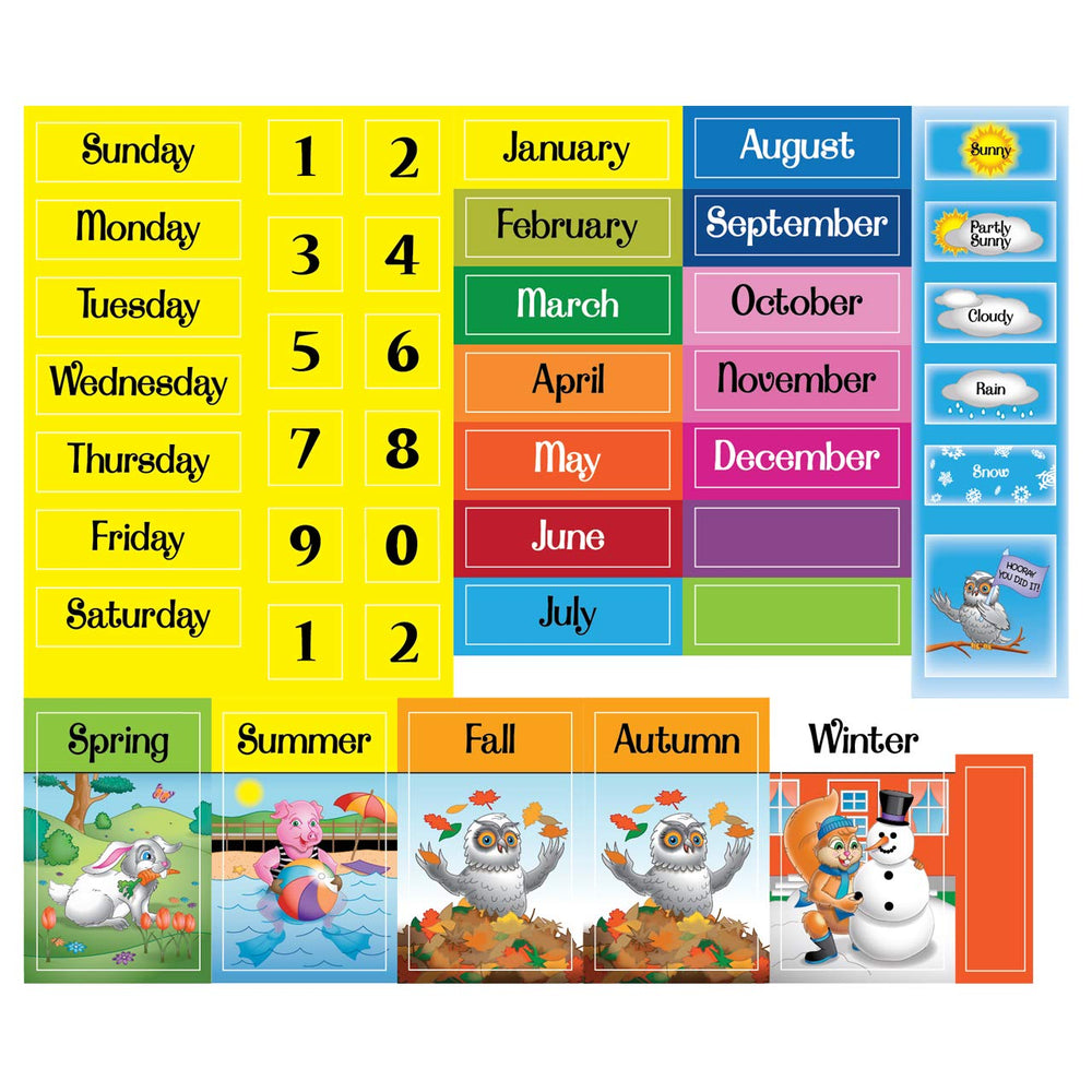 ZazzyKid days of week pink helps kids build weekly routines.