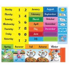 ZazzyKid days of week pink helps kids build weekly routines.