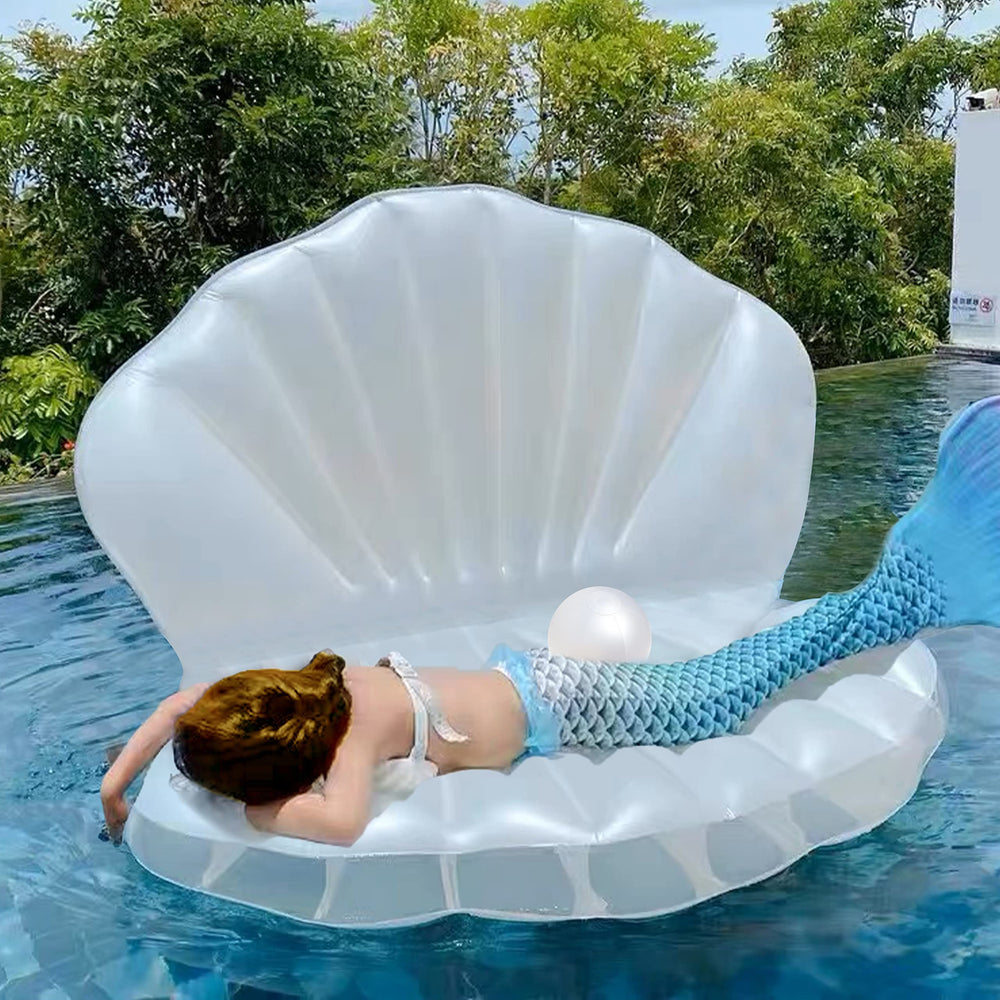 Zcaukya clam shell enhances pool selfies and party photos