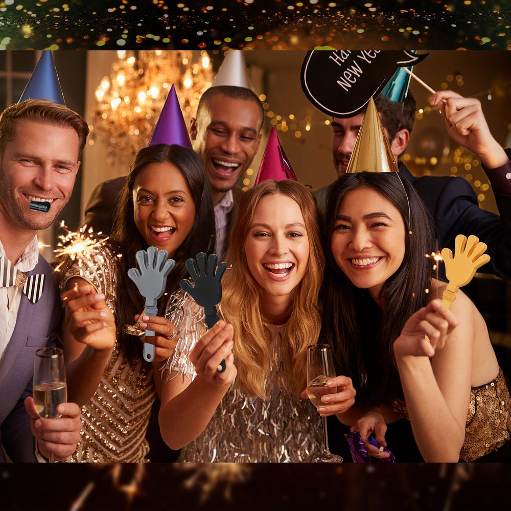ZCYSRLQIN hand clapper in black creates bold party vibes