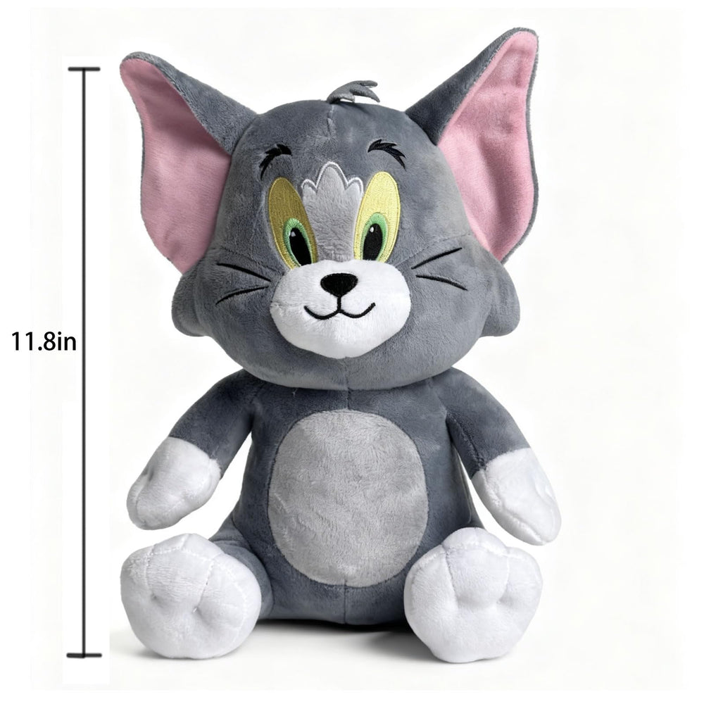 Zcyx0514 cartoon cat and mouse duo plush for nostalgic decor and gifts