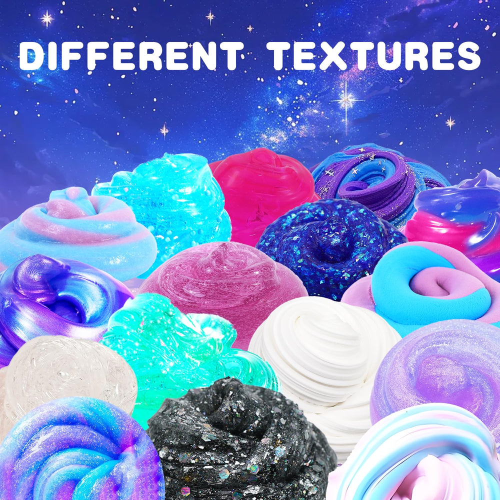 ZDTHNSIAT glue and glitter pack adds sparkle to space slime creations.