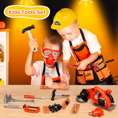 ZEALOUS TOYS Screwdrivers and nails support creative builds with wooden pieces.
