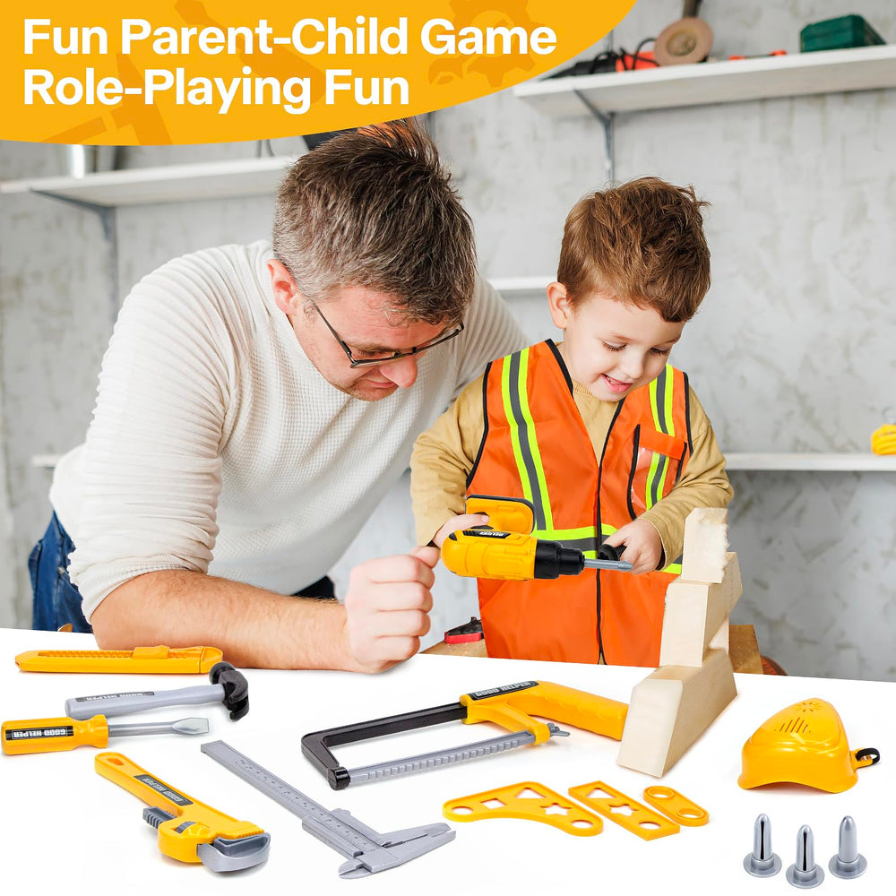 ZEALOUS TOYS three tool heads for versatile pretend projects