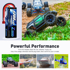 Zeee 2-pack includes two hardcase LiPo batteries with T Connectors