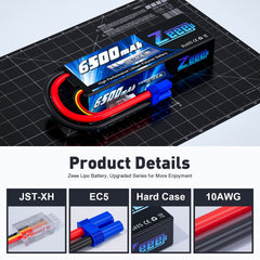Hard-case Zeee 2S battery protects RC gear during rugged sessions
