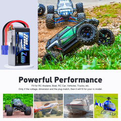 Zeee shorty LiPo battery with clear safety guidance and handling tips.