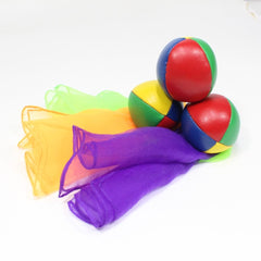 Zeekio YoYoSam juggling balls for beginners help build hand-eye coordination.