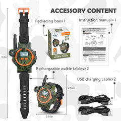 Zeeloopbee two pack walkie talkies for siblings and friends