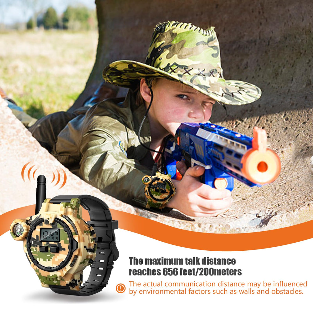 ZeeloopBee two-way radio for kids enables long-range chatter for safe outdoor adventures.