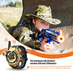 ZeeloopBee two-way radio for kids enables long-range chatter for safe outdoor adventures.