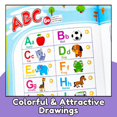 ZeenKind English Learning Talking Book travel-ready setup for on-the-go learning.
