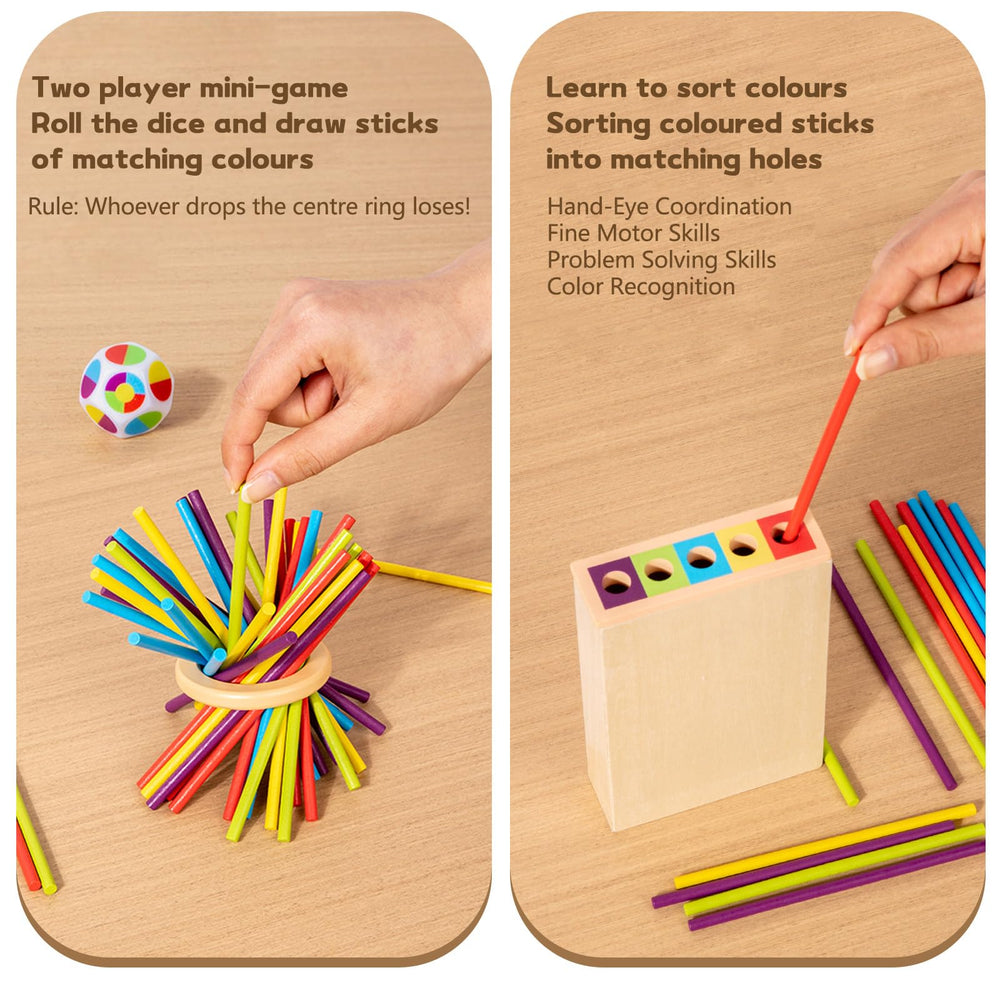 Zeewoo Montessori learning set ideal for family game nights.