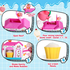 Zeewoo bath toy with four suction cups sticks securely to tub.