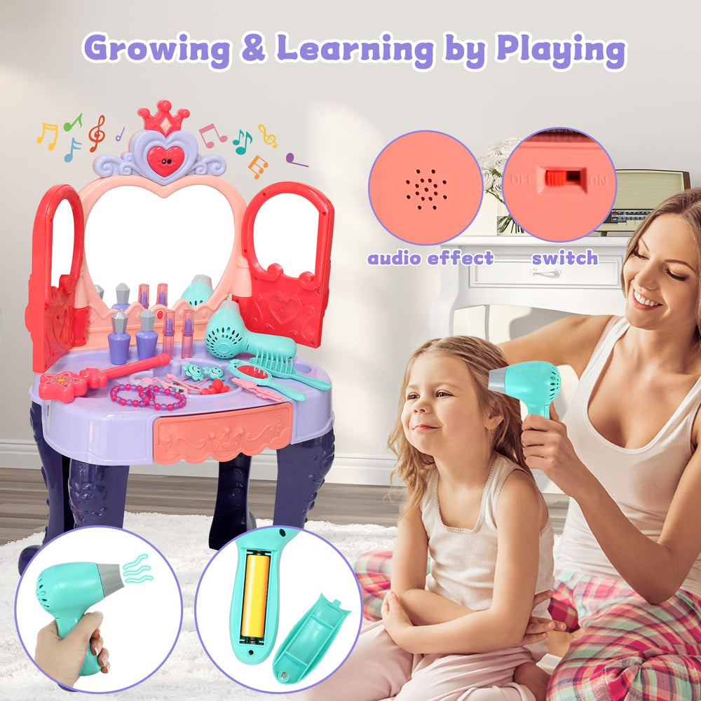 Zefinot toy hair dryer for imaginative hairstyling fun
