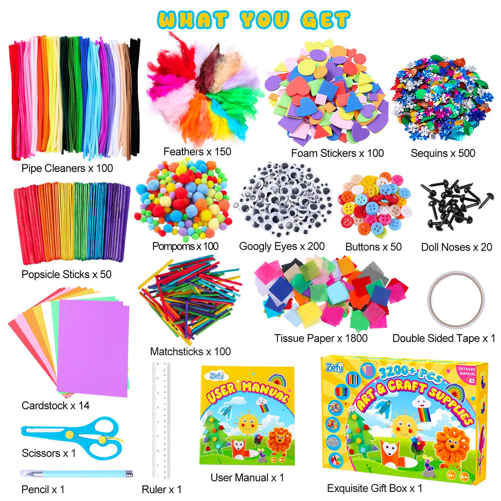 Zefy tissue papers 1800-pack spread for colorful craft ideas.