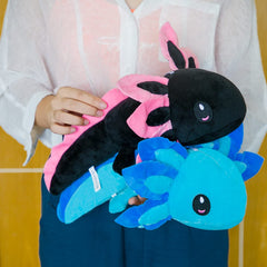 ZEKLZD axolotl plush for hugs and naps, ideal nursery buddy.