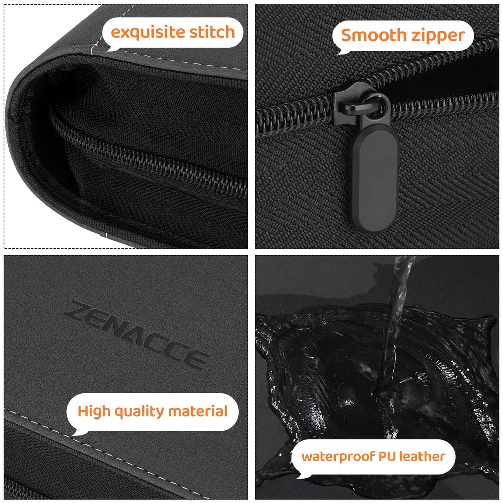 Zenacce acid-free inner pages ensure long-lasting, non-PVC storage.