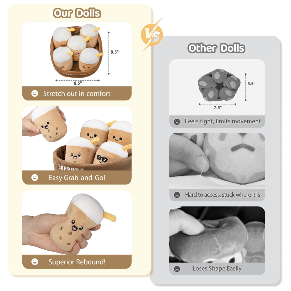 ZENLIV five pals with expressive faces for mood-boosting moments