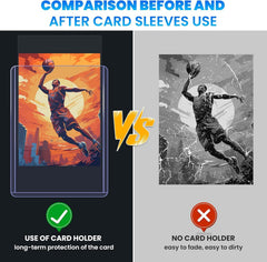 ZENOWICK 2000 penny sleeves protect card edges and prevent scratches.