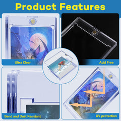ZENOWICK Acrylic protection detail emphasizes UV shielding and crystal clear visibility.