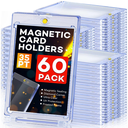 ZENOWICK One Touch Card Holder outer view demonstrates durable acrylic protection for cards.