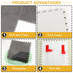 ZENOWICK tiles assembled in a playroom setup highlight easy DIY customization.