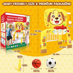 ZERDROFY Montessori-inspired sports toy image encourages early cognitive and fine motor exploration